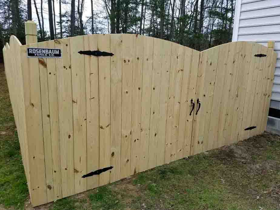 wood fence Hampton Virginia