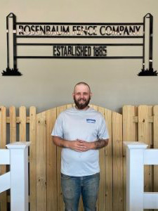 Rosenbaum Fence Company team member