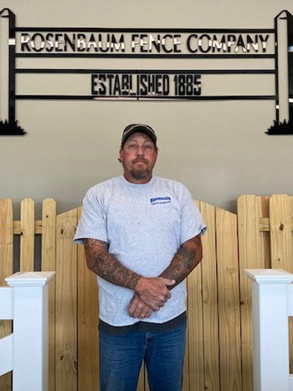 Rosenbaum Fence Company team member