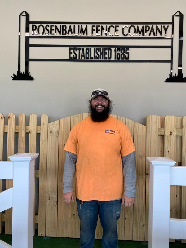 Rosenbaum Fence Company owner