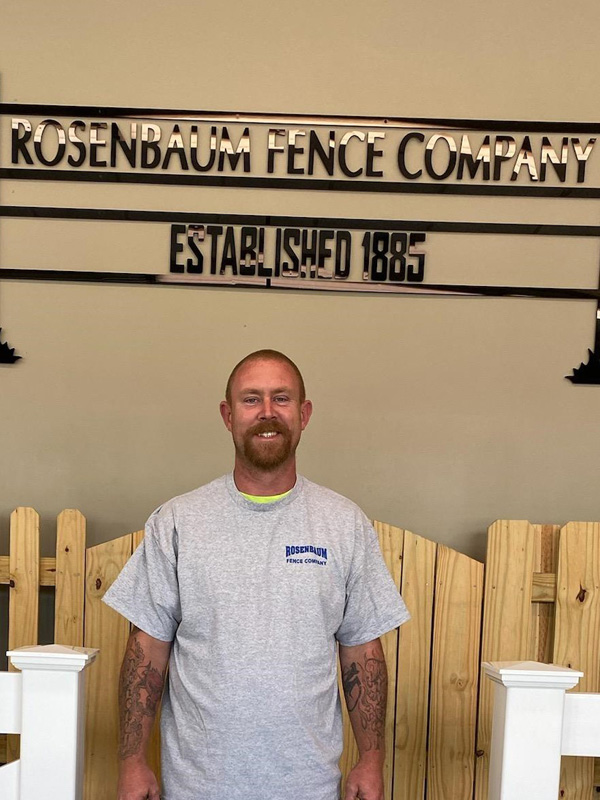 Rosenbaum Fence Company team member