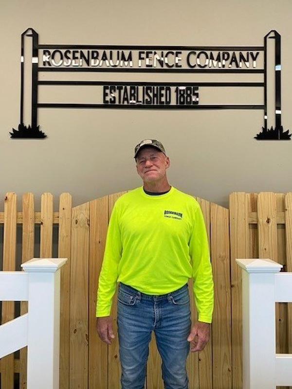 Rosenbaum Fence Company team member