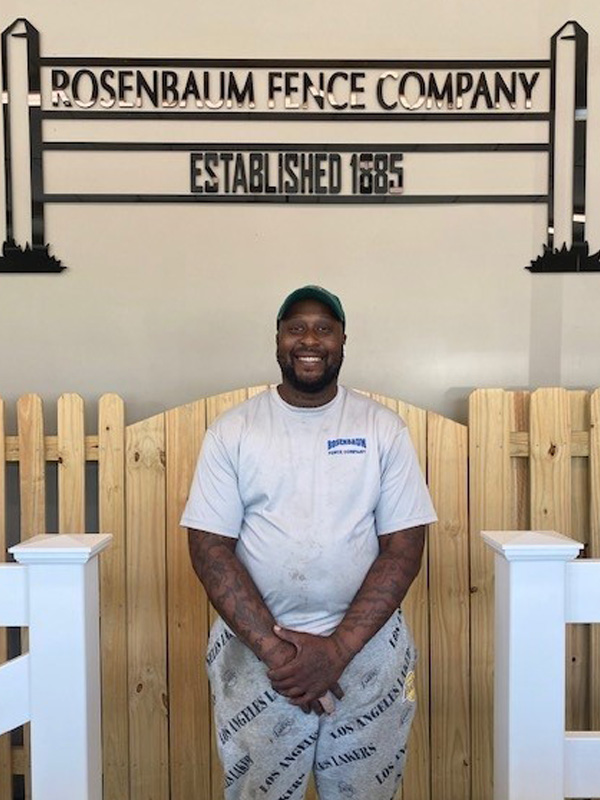 Rosenbaum Fence Company owner