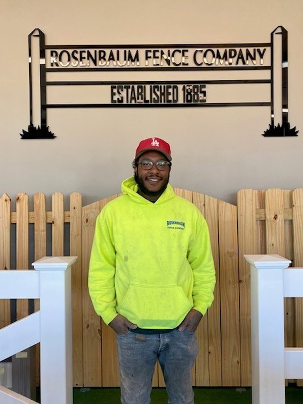 Rosenbaum Fence Company team member