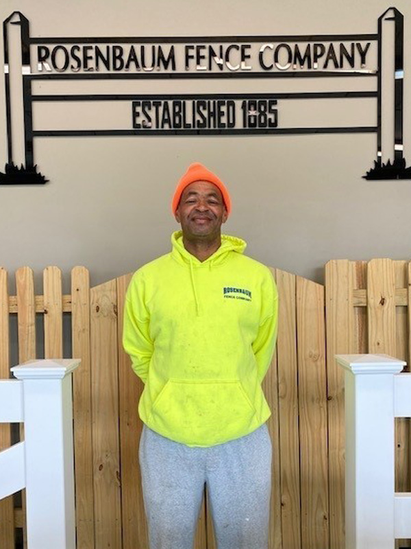 Rosenbaum Fence Company team member