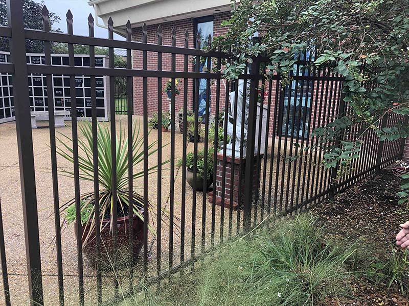 Commercial Aluminum Decorative Fencing in Hampton Virginia