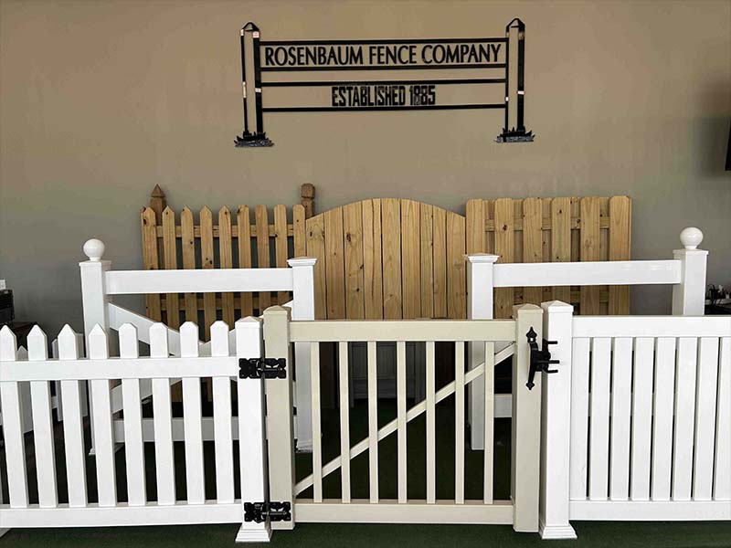 residential and commercial fence materials for sale in Hampton VA and the surrounding area