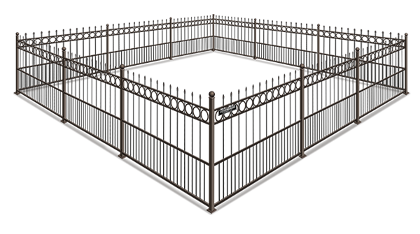 Ornamental Steel Fence Contractor in Hampton VA and the surrounding area