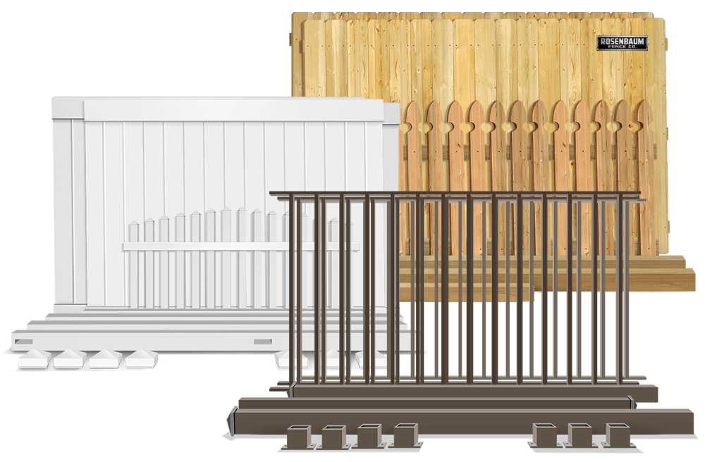 DIY fence material sales in the Hampton VA and the surrounding area area.
