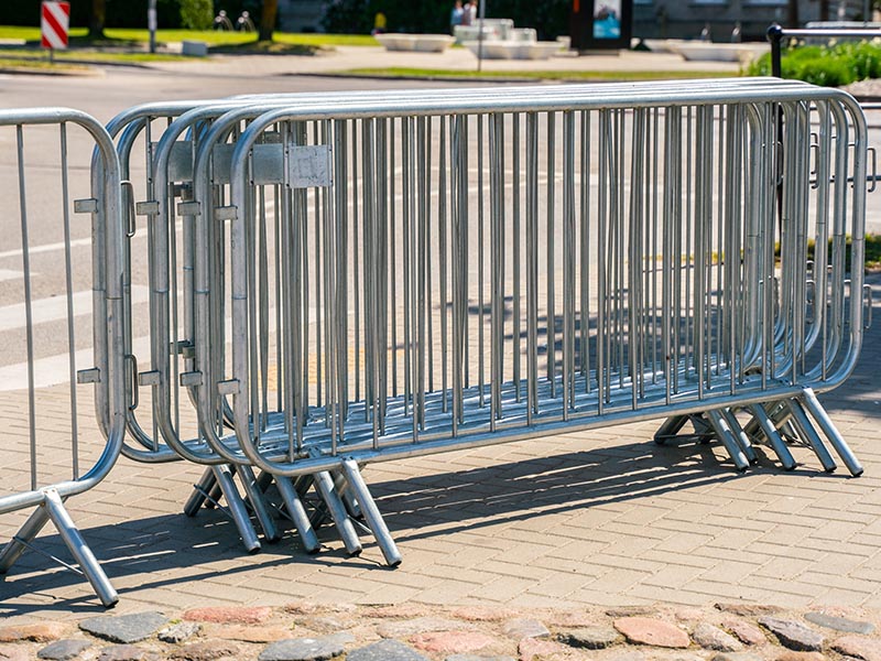 Temporary Crowd Control Fencing in Hampton Virginia