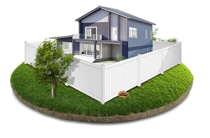Residential Vinyl Fence Company In Hampton VA and the surrounding area